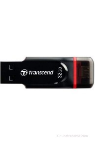 Transcend Jetflash 340 32 GB Pen Drive(Black)